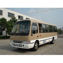 Mini autobús modelo Coaster con 20-30 plazas de exportación a África